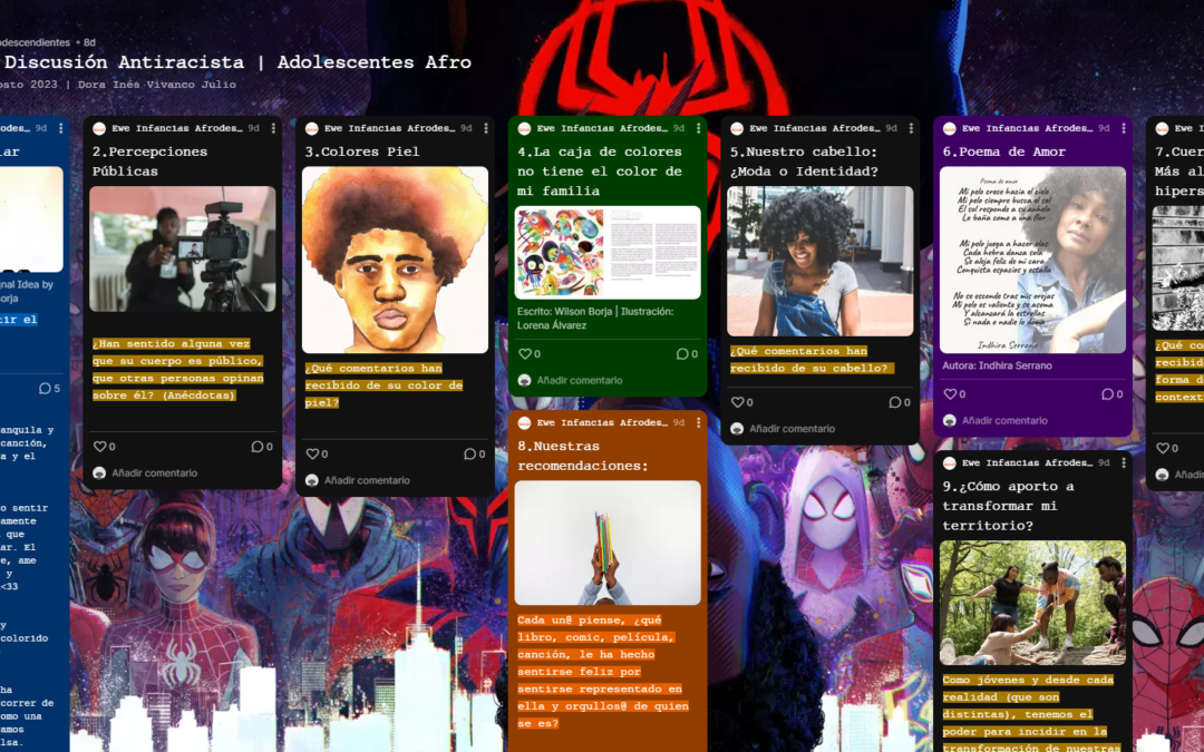 Club de Discusión Antirracista | Adolescentes Afro