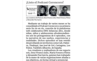 Nota a Coroncoro Podcast. Diario La Opinión- Cúcuta. Viernes 22 de Noviembre de 2024.